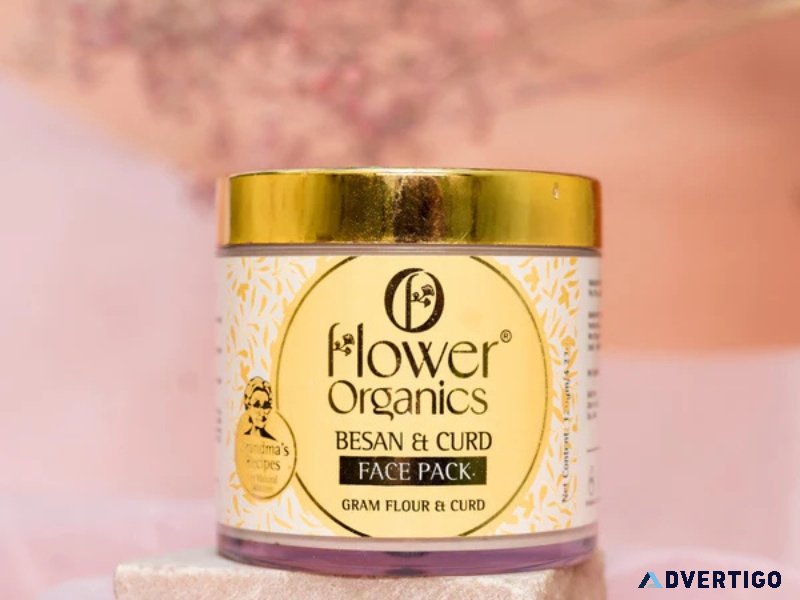 Organic besan curd face pack – deep cleansing & brightening