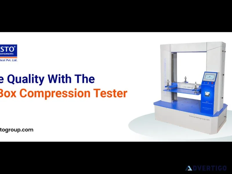 Box compression strength tester