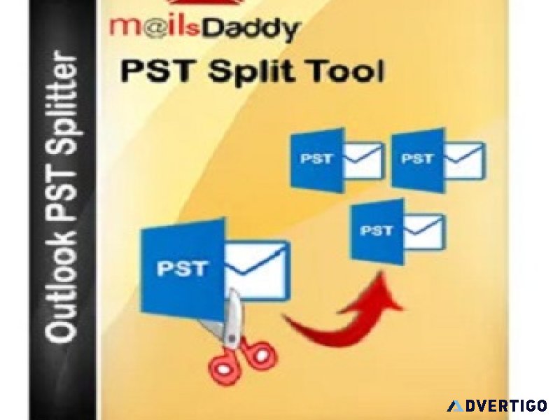 Mailsdaddy pst split tool- easily break oversized psts