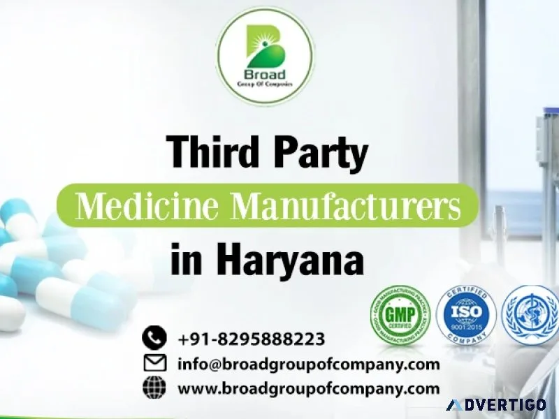 Third party medicine manufacturers in haryana