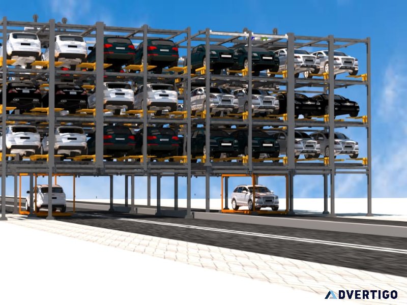 Stacker parking system | car stacker parking | stacker parking
