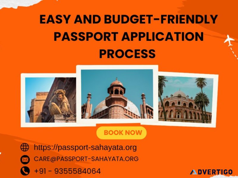 Easy and budget-friendly passport application process
