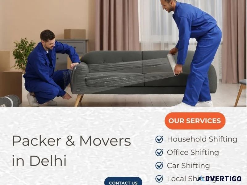Stress-free moving with trusted packers and movers in delhi