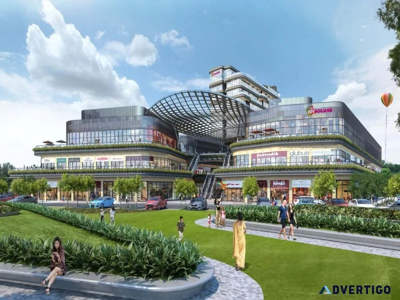Aipl joy square 63a: modern retail & office space hub