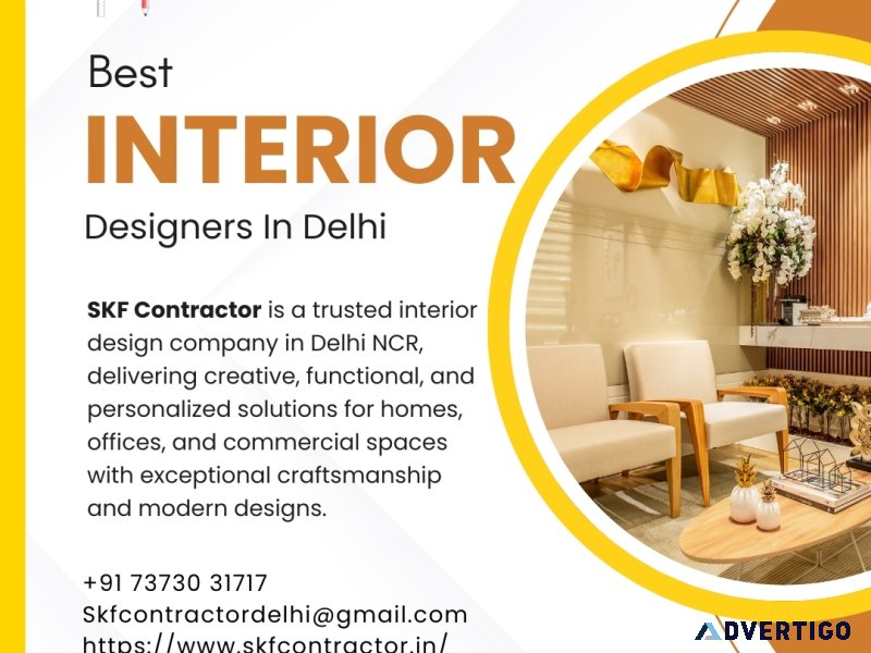 Best interior design services in delhi ncr for innovative and el