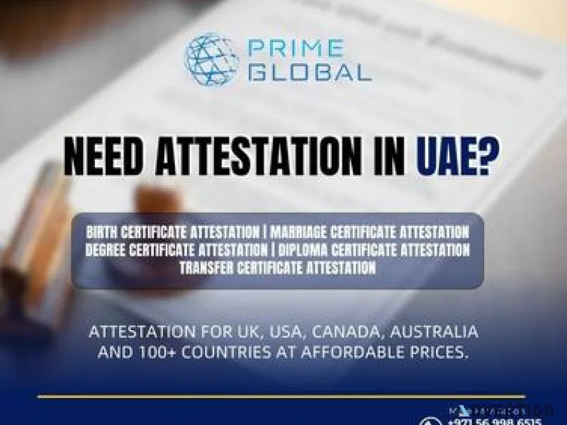 Hassle free certificate attestation services in the uae