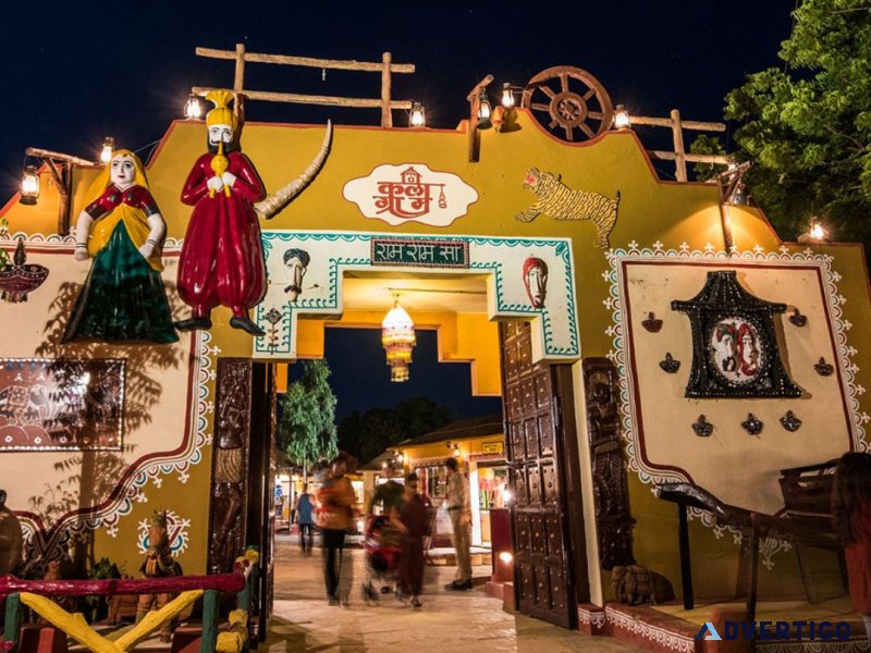 Visit kalagram: the heart of jaipur market places