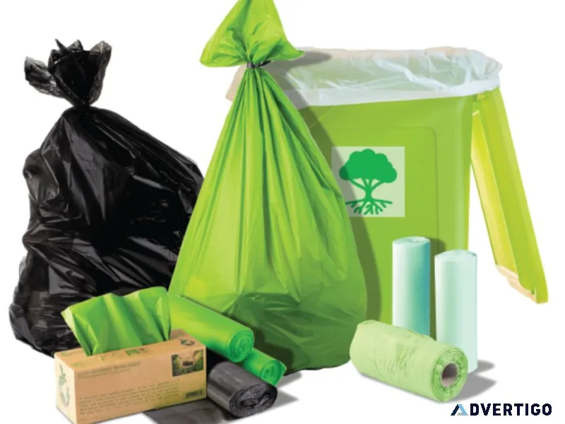 Compostable garbage bags