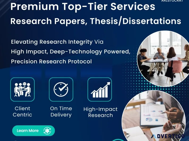 Premium scientific writing & publication support