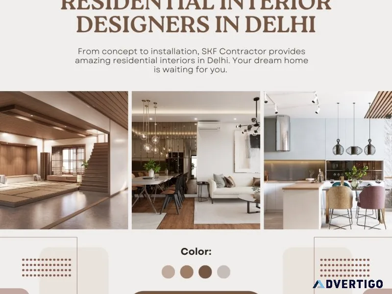 Elevate your home’s aesthetics with expert designers in delhi