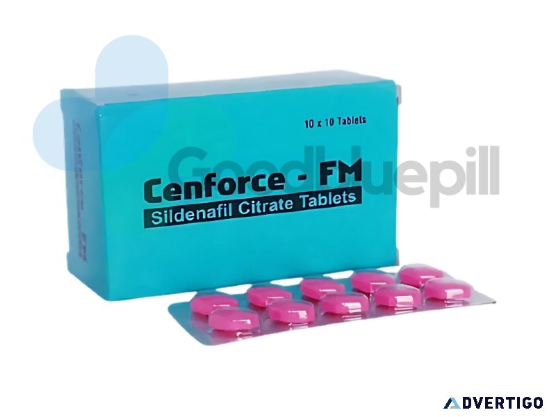 Cenforce fm 100mg – buy sildenafil 100mg tablets online