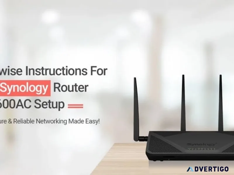 Synology rt2600ac setup