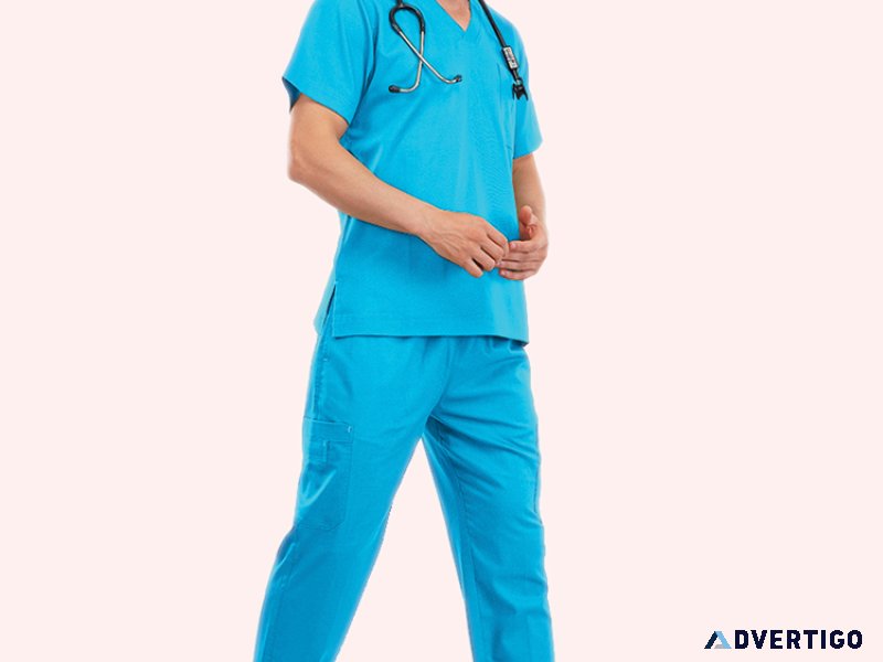 Lintex men s scrubs – comfort & style for every shift