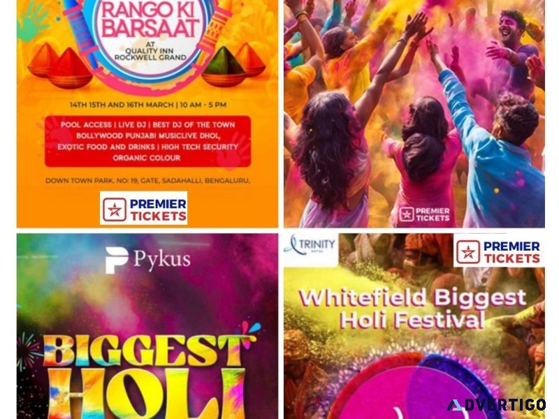 Which holi celebrations in bangalore are worth attending?