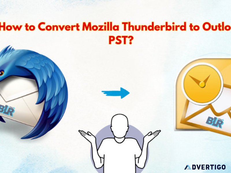 Blr thunderbird to outlook pst converter tool
