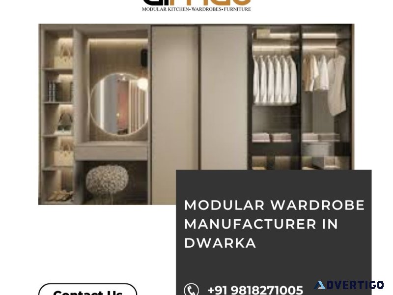 Top modular wardrobe manufacturer in dwarka