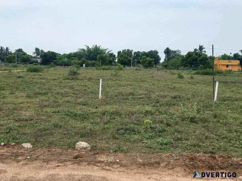 Dtcp approved plots for sale at palayaseevaram