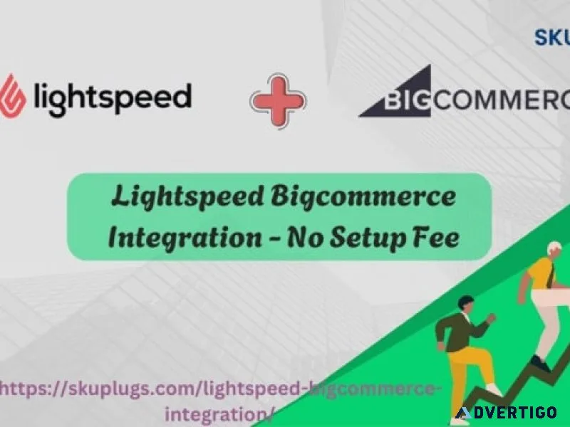 Lightspeed bigcommerce integration - no setup fee