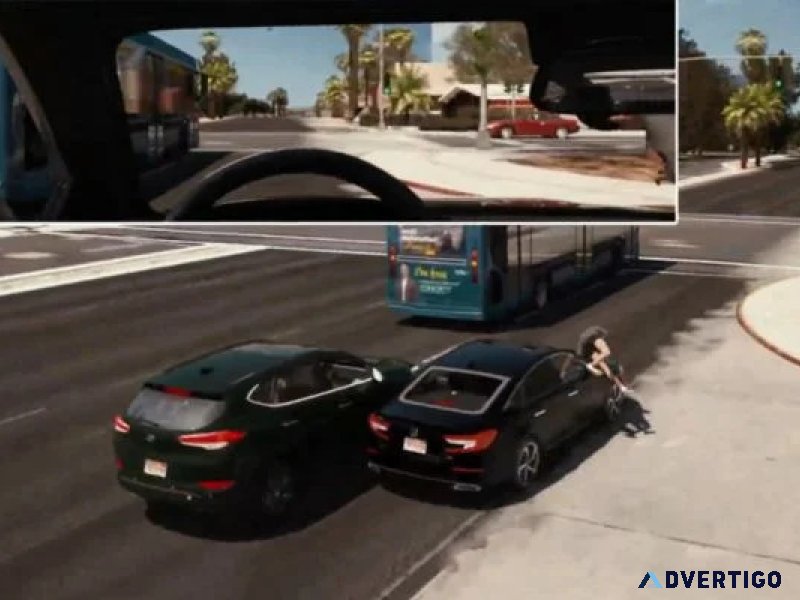 Legal 3d animation for accident visualization