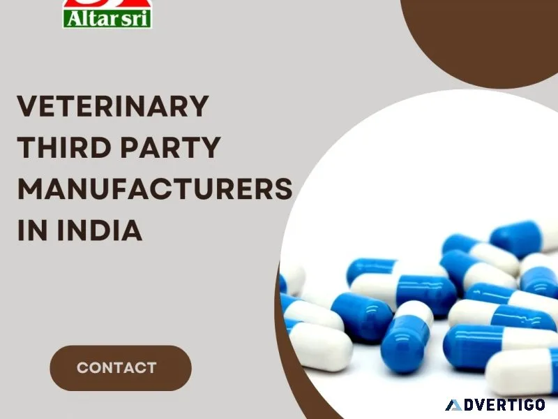 Veterinary third party manufacturers in india