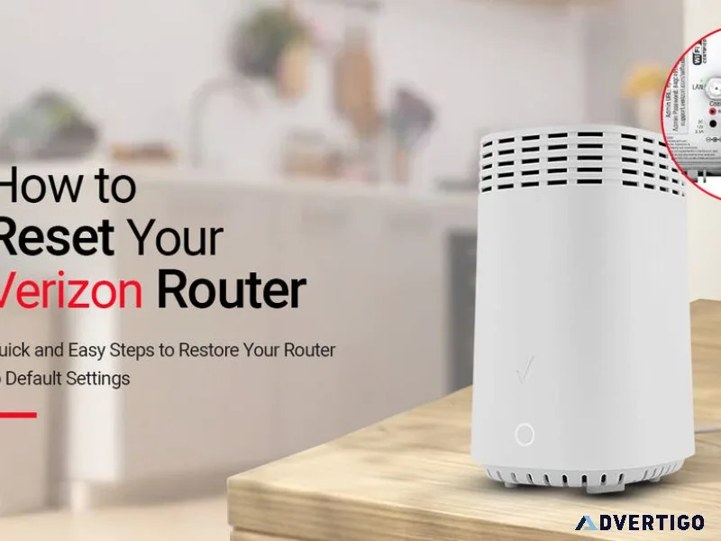 How to reset verizon router easily