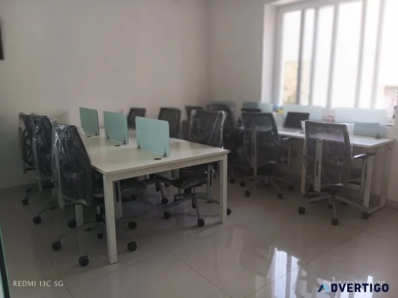Virtual office facility in coworking sapace