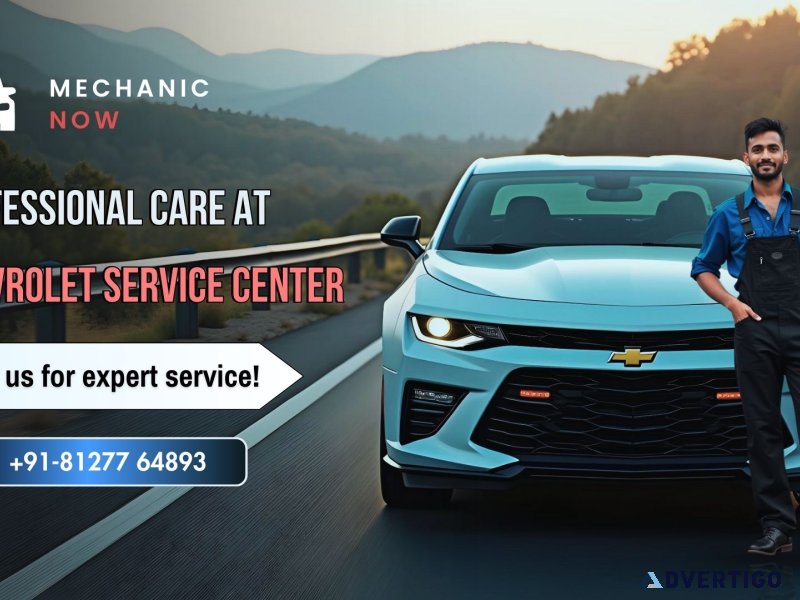 Get professional service at our chevrolet service center