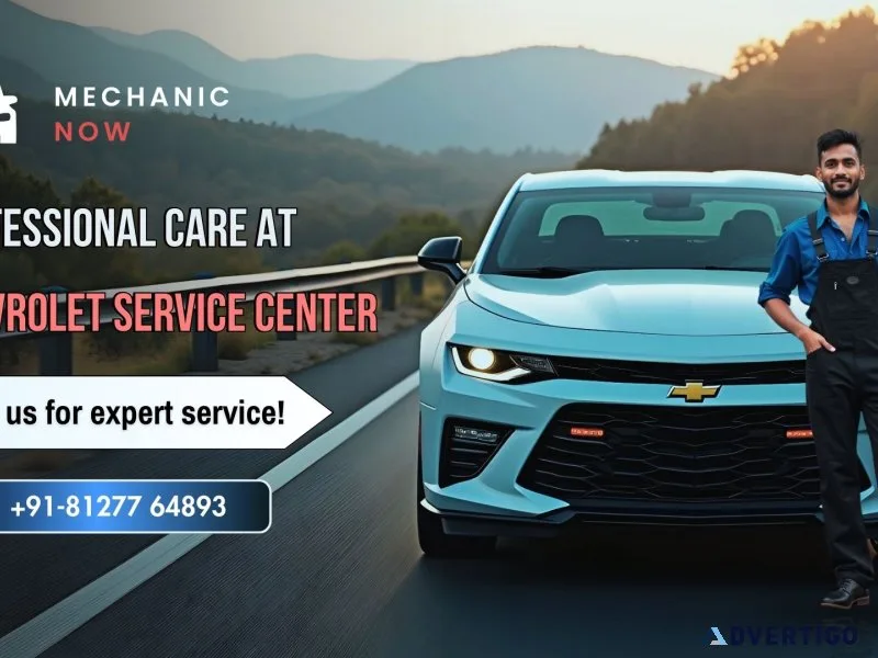 Get professional service at our chevrolet service center
