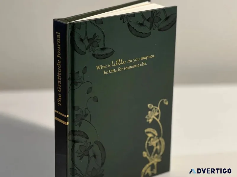 The gratitude journal (belief green)