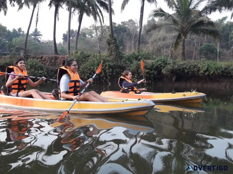 Kayaking in goa