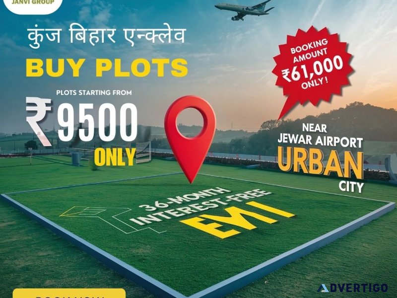 Plots near jewar airport