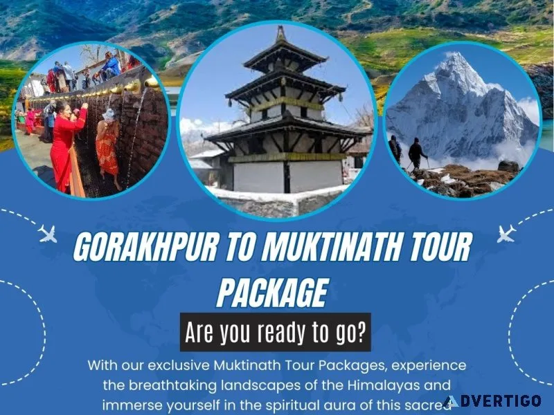 Gorakhpur to muktinath tour package