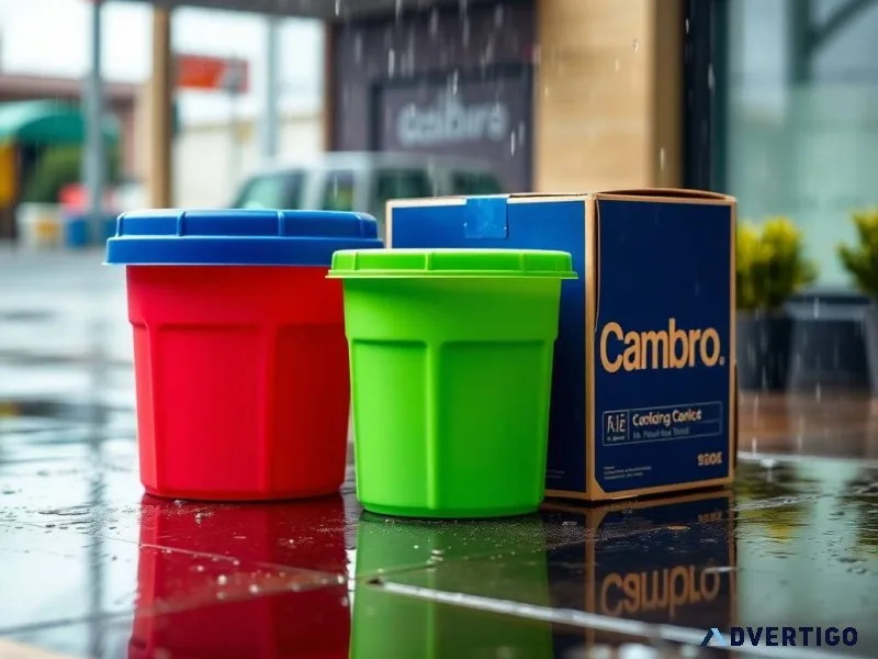 Cambro boxes: a must-have for food storage and transport