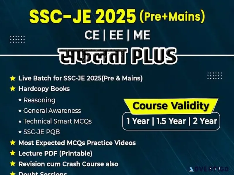 Ssc je 2025 vacancy| engineers academy platform