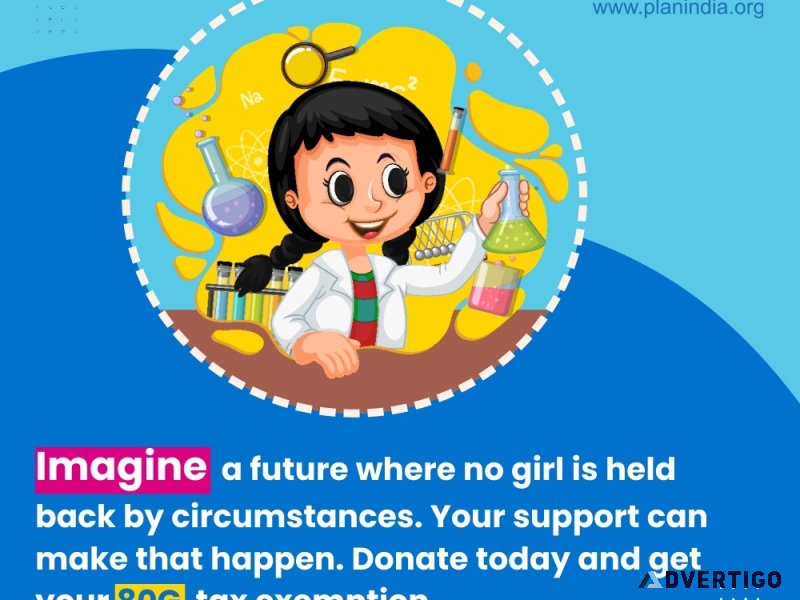 Support a child in india with plan india