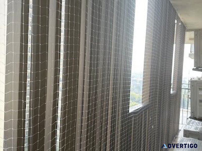 Invisible safety grill installation in gurugram | price starting