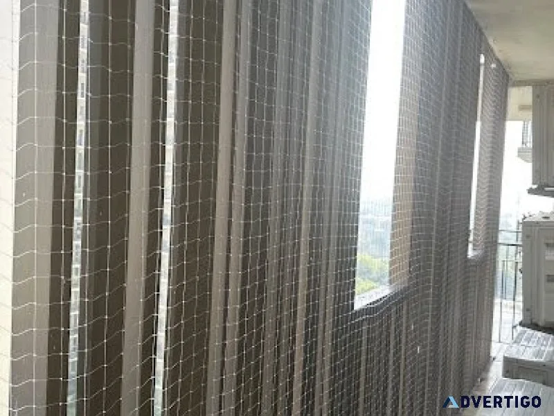 Invisible safety grill installation in gurugram | price starting