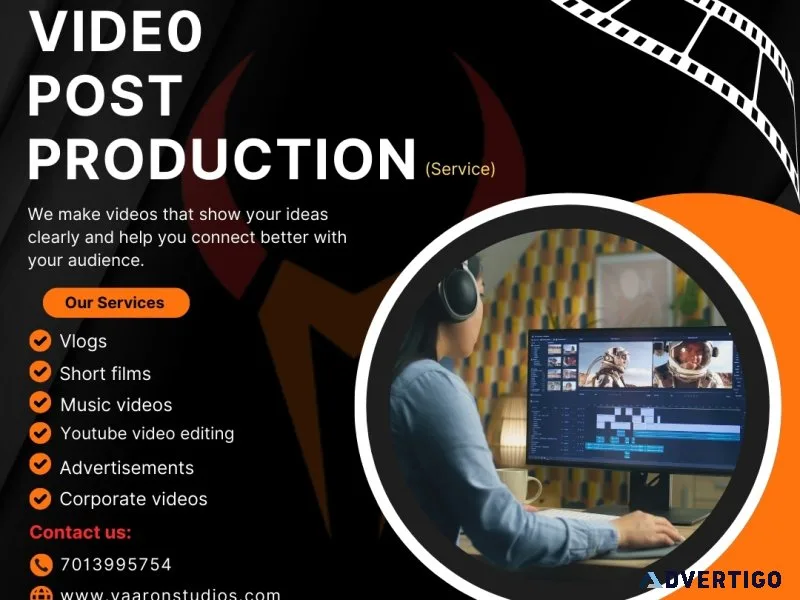 Best video editing services in hyderabad | Yaaron Studios