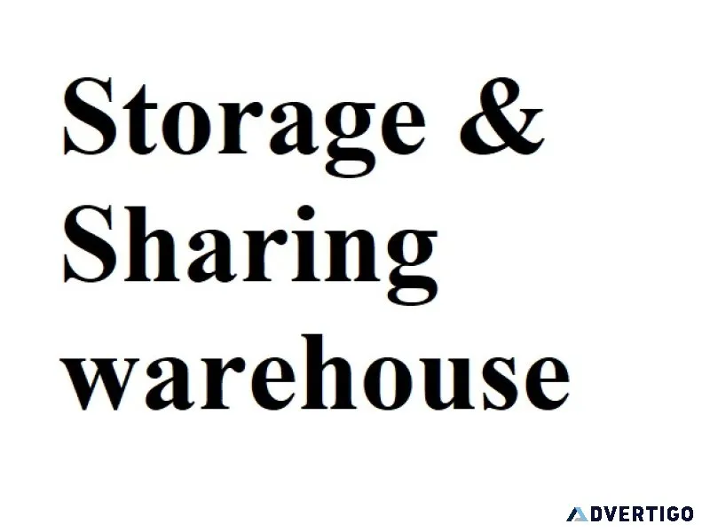Sharing warehouse, storage spaces for rent in ajman
