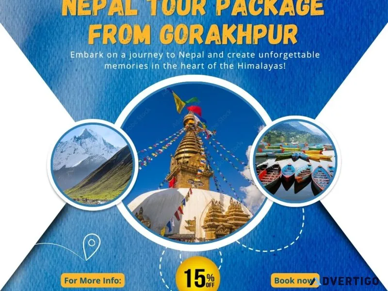 Gorakhpur to nepal tour package, nepal tour package from gorakhp