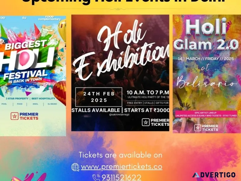 Best holi parties in delhi – music, colors & fun await