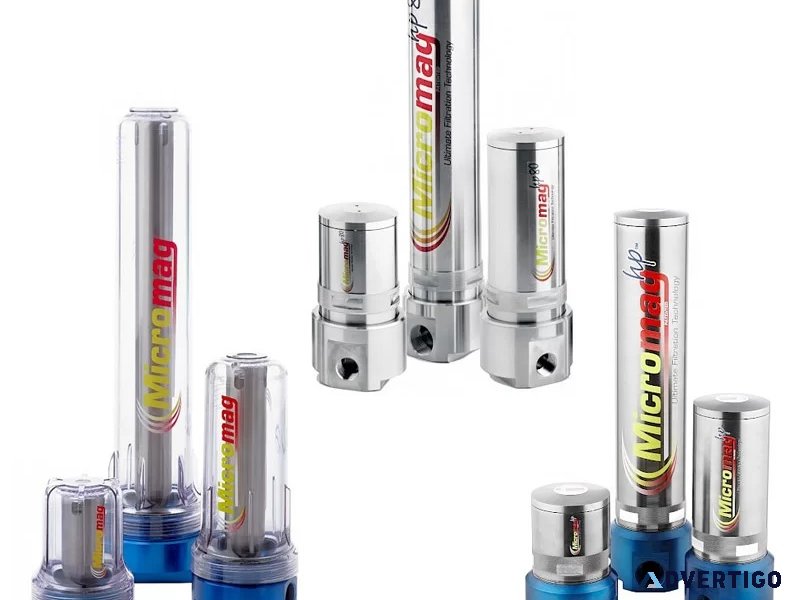 High-performance magnetic filters for clean fluids