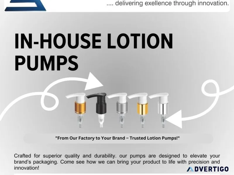 Top lotion pump manufacturers in mumbai
