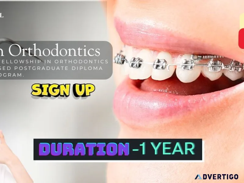 Advance your dental career with orthodontics fellowship