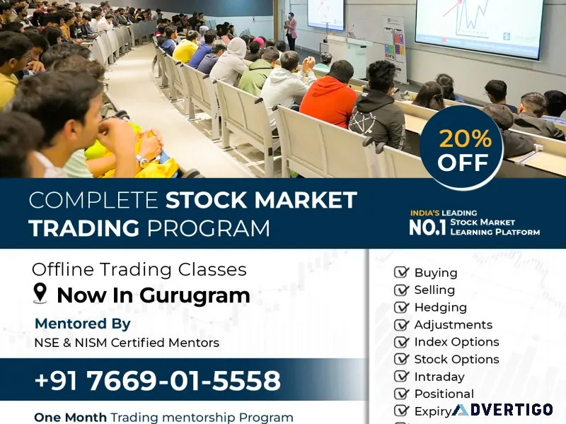 Learn stock market trading from experts