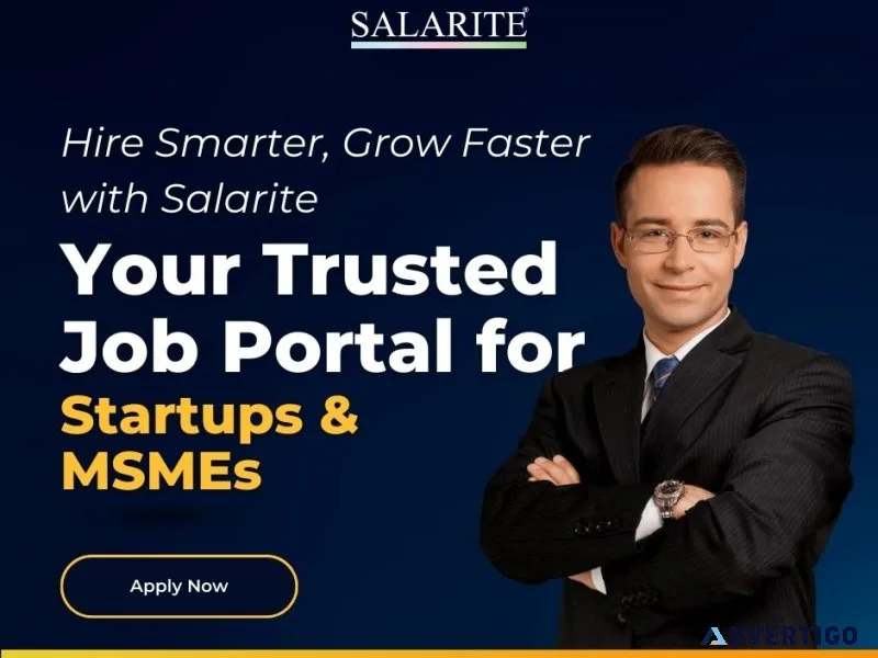 Hire smarter, grow faster with salarite – your trusted job porta