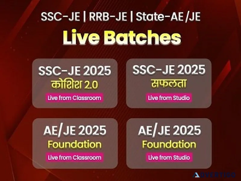 Ssc je 2025 exam: important updates and tips for aspirants