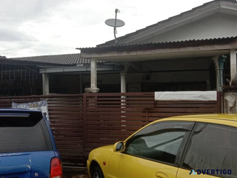 Taman seri sentosa klang selangor inter 1 storey terrace 358k