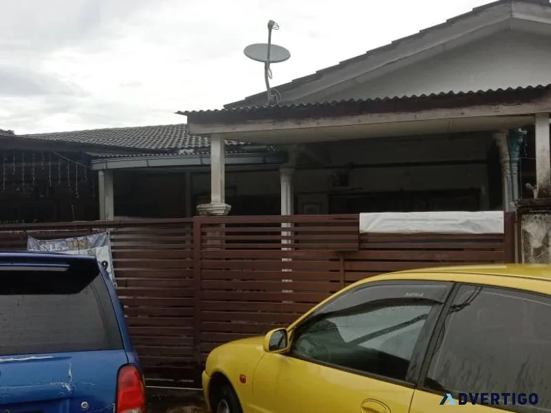 Taman seri sentosa klang selangor inter 1 storey terrace 358k