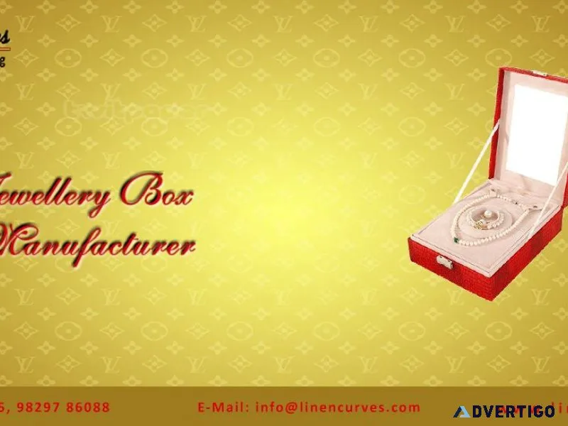 Jewellery box manufacturers - don’t miss out